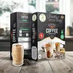 AARKAY Cold Coffee Natural Instant Premix High Protein Milkshake Powder, 120g