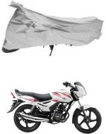 RONISH Two Wheeler Cover for TVS (Star City Plus, Silver)