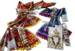 Dhinchak Multicolor Combo Pack Of Bhagwan Poshak With Mala And Laddu Gopal Accessories Set (Pack Of 13)
