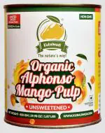 Kubalwadi Organic No Added Sugar Alphonso Mango Pulp