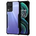 COBERTA Back Cover for Realme 8 5G Back Cover Case - Black Transparent