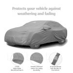 Carmate Grey Pride Custom Fitting Waterproof Car Body Cover For Honda Amaze