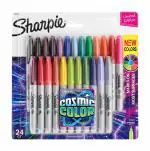 SHARPIE COSMIC COLOR FINE POINT PERMANENT MARKER 24CT