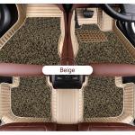 Autoistix 9D Premium Quality tailored and Custom Fitted Car Mats For KUV100 - Beige