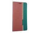 Armor Pink, Blue Leather Flip Cover Case For Micromax Canvas 2.2 A114