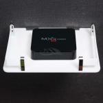 See Inside Acrylic Unbreakable Set Top Box Stand DVD Player Music Player Wall Mount Wi-Fi Router Stand Acrylic Wall Shelf (Number of Shelves - 1, White)