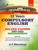 IAS Mains 2023 Compulsory English - 22 Years Solved Papers 2001-2022 9ed by AP Bhardwaj