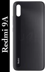 PURPLESAVVY Midnight Black Plastic Back Panel For Redmi 9A