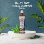 BEAUTYPOST Aloe Goat Milk Herbal Shampoo for All Hair Types (500 ml)