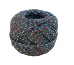 SHOP BY ROOM Multi Color Cotton Rope for Multipurpose Use - 900 Gram (Approx 100 Meter)