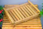 SILPAKARMAN_HANDMADE NATURAL BAMBOO TRAY (40CM X 30CM)