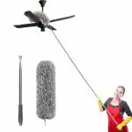 MSclassy Duster with Extension Pole 110-inch Extra-Long Dusters for Cleaning, High Ceilings