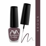 AYA 24 Hrs Long Lasting & Waterproof Eyeliner, Matte Brown (5 ml)