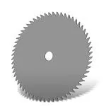 Strimmer Head Replacement Blade 80T Black Powder Cotting Iron Blade Sutaible For All Brush Cutter Grass Cutter Trimmer Head Replacement Parts