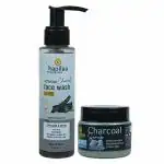 Kapilaa Pharma Chem Activated Charcoal Anti-pollution Face Care - Charcoal Face Scrub & Face Wash