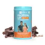 HealthKart HK Vitals ProteinUp Active,All in one triple blend protein for Strength, Immunity, and Stress-Relief (Chocolate, 400 g , 0.88 lb)