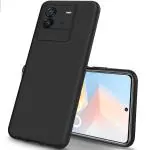 MULTRONICS Iqoo Neo6 5G Black Silicone Back Cover Case