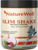 Naturewell Slim Shake Protein Powder - Strawberry, 200 Gram