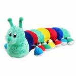 Webby Plush Caterpillar Soft Toys for Kids - 84 cm