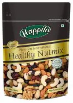 Happilo Premium International Healthy Nutmix 80g, Mixed Dry Fruit Snack, Almonds, Raisins, Cashew, Cranberry, Pistachios and Walnut Kernels