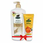 pure roots Protein Shampoo 700ml | Combo Offer | Get 100ml Ubtan Face Wash