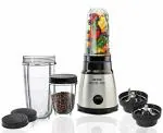 Lee Star Nutri-Mix LE-809 2 Jars 400 W Juicer Mixer Grinder, Black