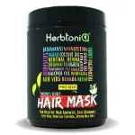 HerbtoniQ Natural Hair Mask with a Potent Blend of Herbs for Repair, Growth and Revitalize Your Hair with Nature's Secrets - Ready to Use - All Hair Types (PRO SIZE - 1kg)
