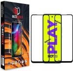 BizzBoxx Edge To Edge Tempered Glass for Infinix HOT 20 Play (Pack of 2)