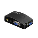 Microware RCA Composite AV S-Video VGA to VGA Video Adapter for PC