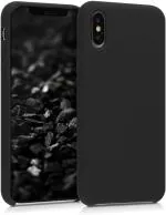M Cart Black Silicone Back Case Cover For Iphone Xs, Iphone 10, Iphone X