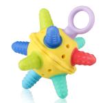 LuvLap Multicolor Silicone Yum Ball Baby Teether