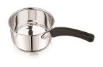 Mukti Stainless Steel Food Storage & Cooking|Tope & Pans|Tea Pan|Coffee, Curry, Gravy Pan|Pots, Patilas, Kadhai & Topes|Impact Bonded Tea Pan without Lid|1450ml x 1pc