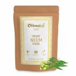 Hennahub Gold Neem Powder for Hair mask 100 gm Pack | Fresh Hair Care product