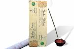 Premanature Organic Agarbatti with Theertham (68 Vedic Incense Sticks |Halmaddi - Sandal for Pooja/Yoga/Aromatherapy) Sulphur Nitrate & DPG Oil Free - Made by Women & 100% Natural - Amber Deluxe