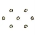 Comet Busters Silver Stone Bindi For Women