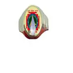 R G Mart Ashtadhatu Durgabeesa Shank Yantra With Para Gold Plated Brass Ring, Gold Plated Ashtdhatu Ring for Unisex (Size - 22)