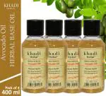 Herbal Khadi Herbal Hair Oil, Pure Herbal Ayurvedic Avocado Hair Oil  (400 ml)