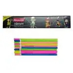 REYNOLDS VIBRANT SUPER DARK PENCIL -10 N PENCILS +1 N ERASER +1 N SHARPENER PACK OF 10