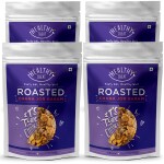 Healthy Treat Roasted Chana JOR Garam Combo 600 gm (Pack of 4, 150 gm Each) | Oil-Free | Protein-Rich | Spicy Chickpeas