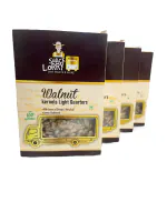 Snacklorry 1 Kg Premium Walnut Quarter Kernels | Akhrot Giri 1000 Grams | Lowest Price | 4pkts X250g