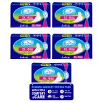 Seabird Trifold 280mm XL Ultra Thin Soft & Rash Free Sanitary Napkin Pads With Quick Absorption and Anti Leak Flow Gel Technology Everyday Protection against Wetness Pocket Friendly Pack 30pads