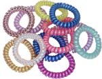 THE MAXIM Elastic Spiral Thin Telephone Wire Rubber Band PACK OF 12