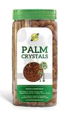 B&B Organics Palm Crystal Sugar / Panamkarkandu / Tal Mishri / Natural Sweetner / Traditionally Made / No Artificial Colours (No Added Preservatives) (250 g)