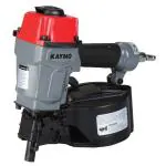 Kaymo Pneumatic Nailer ECO-PN2357 Coil Nailer Gun Grey with Red Machine With 6 Months Manufacturer Warranty.