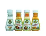 Creamooz Combo Pack of 4 (Eggless Mayonnaise 270gm + Tandoori Mayonnaise 270g + Thousand Island Dressing 270g + Schezwan Mayonnaise 270g)