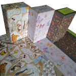 eVincE 3 Assorted Design Birthday Gift Wrapping Paper Roll of 15 Sheets |butterfly | Giraffe | Black Dog | Modern Design Gift Wraps for All Ages Diwali Christmas Gifts | 70 X 50 Cms