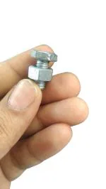 Q1 Beads Zinc plated 16 mm Nut Bolt For Storage Rack Nut Bolt Hex (25 Pcs Bolt 25 Pcs Nut M88mm thick)