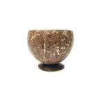 PULICKATTIL Craftia Kerala Coconut Shell Juice Cup 10.2x10.2x8.9cm