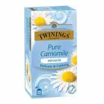 Twinings Chamomile Tea 25 Teabags, Herbal Infusion Tea, Subtle and Flowery, Light and Gentle Taste, Good Sleep, Stress Relief Relax