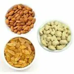 Foodcan Dry Fruits Combo Pack Kaju (Cashew Nut), California Almonds & Afgani Kismis (Each 250g)